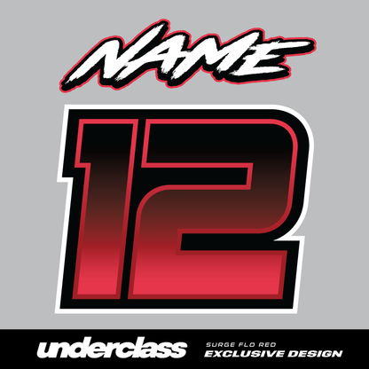 JERSEY PRINT -  SURGE RED - THE UNDERCLASS EXCLUSIVE