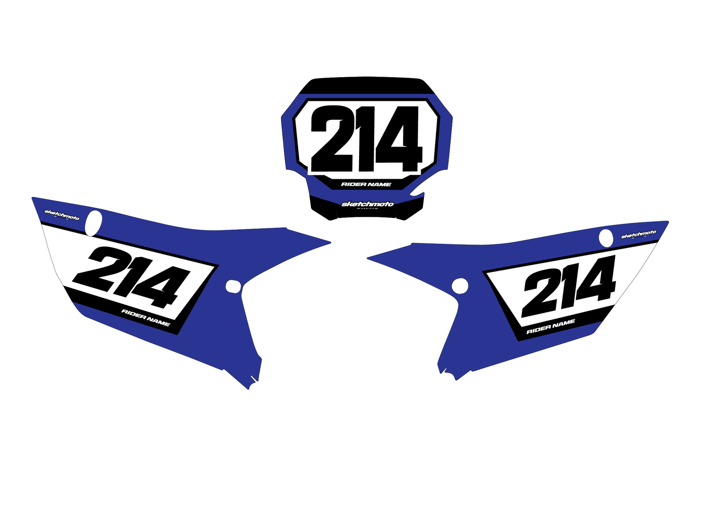 YAMAHA - NUMBER GRAPHICS SET - OPTIMUM