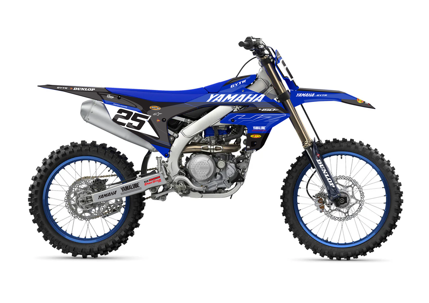 Yamaha Racing Team Graphics Kit - Sketch Moto Design