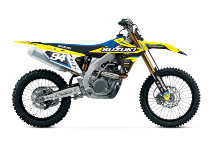 SUZUKI GRAPHICS KIT - STOCK RACING - BLUE